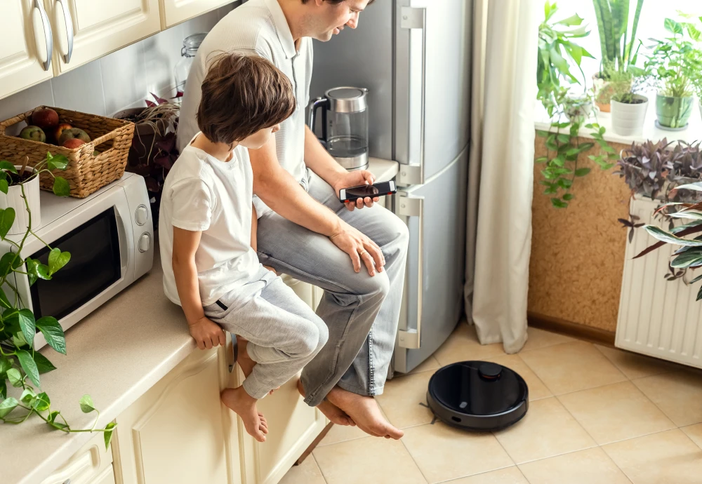 robot vacuum cleaner for tile floors